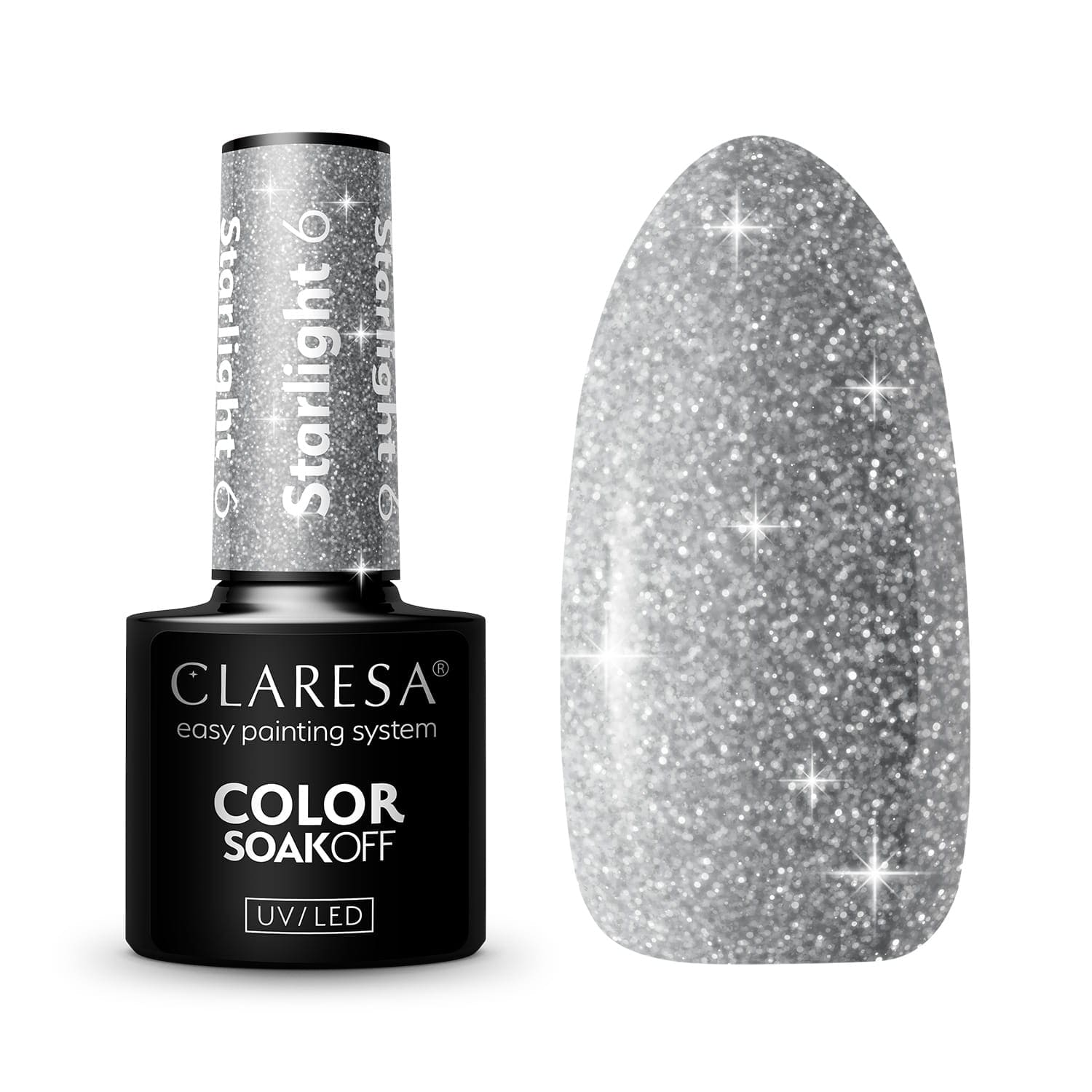 Claresa Ημιμόνιμο βερνίκι STARLIGHT 6 5g