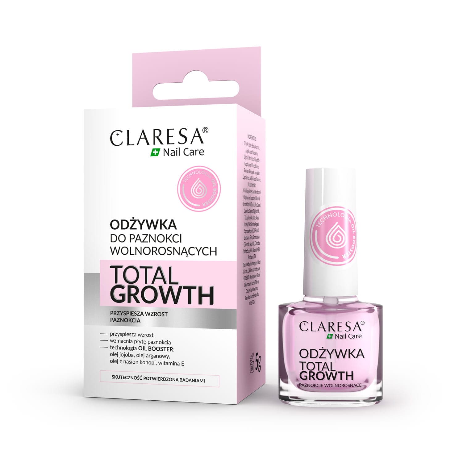 Claresa θεραπεία για τα νύχια Total Growth 5 g