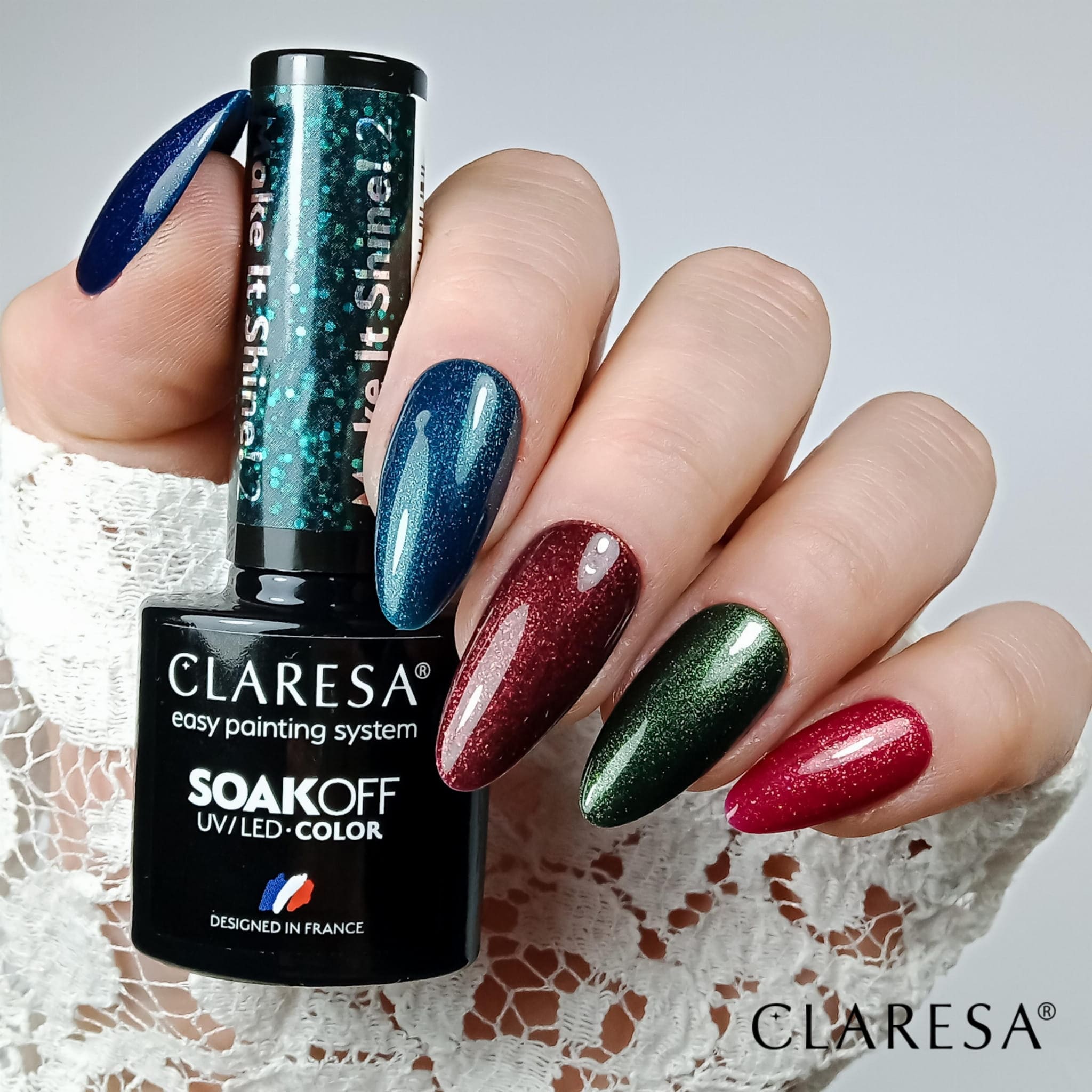 Claresa Ημιμόνιμο βερνίκι MAKE IT SHINE! 5 5g