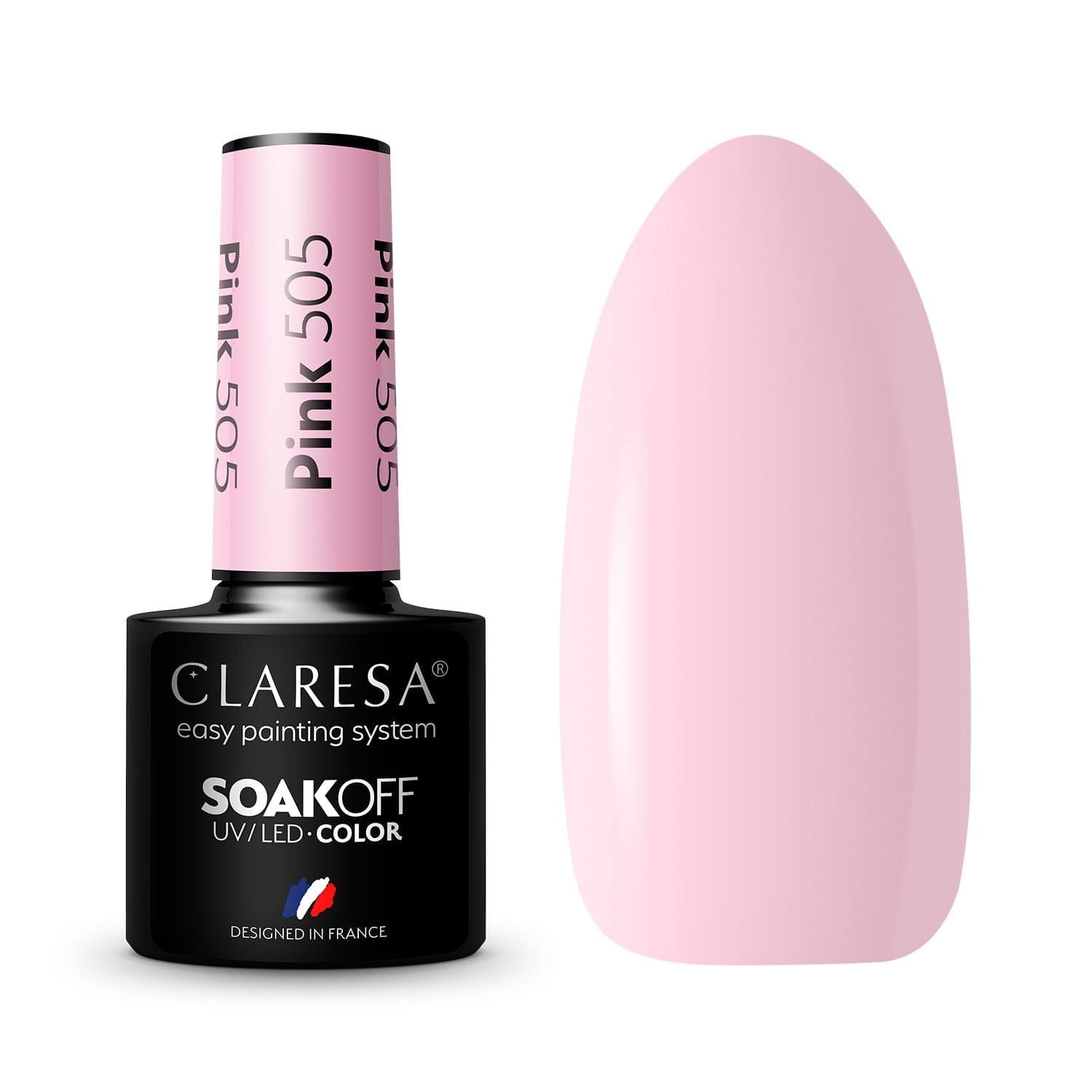 Claresa Ημιμόνιμο βερνίκι PINK 505 5g