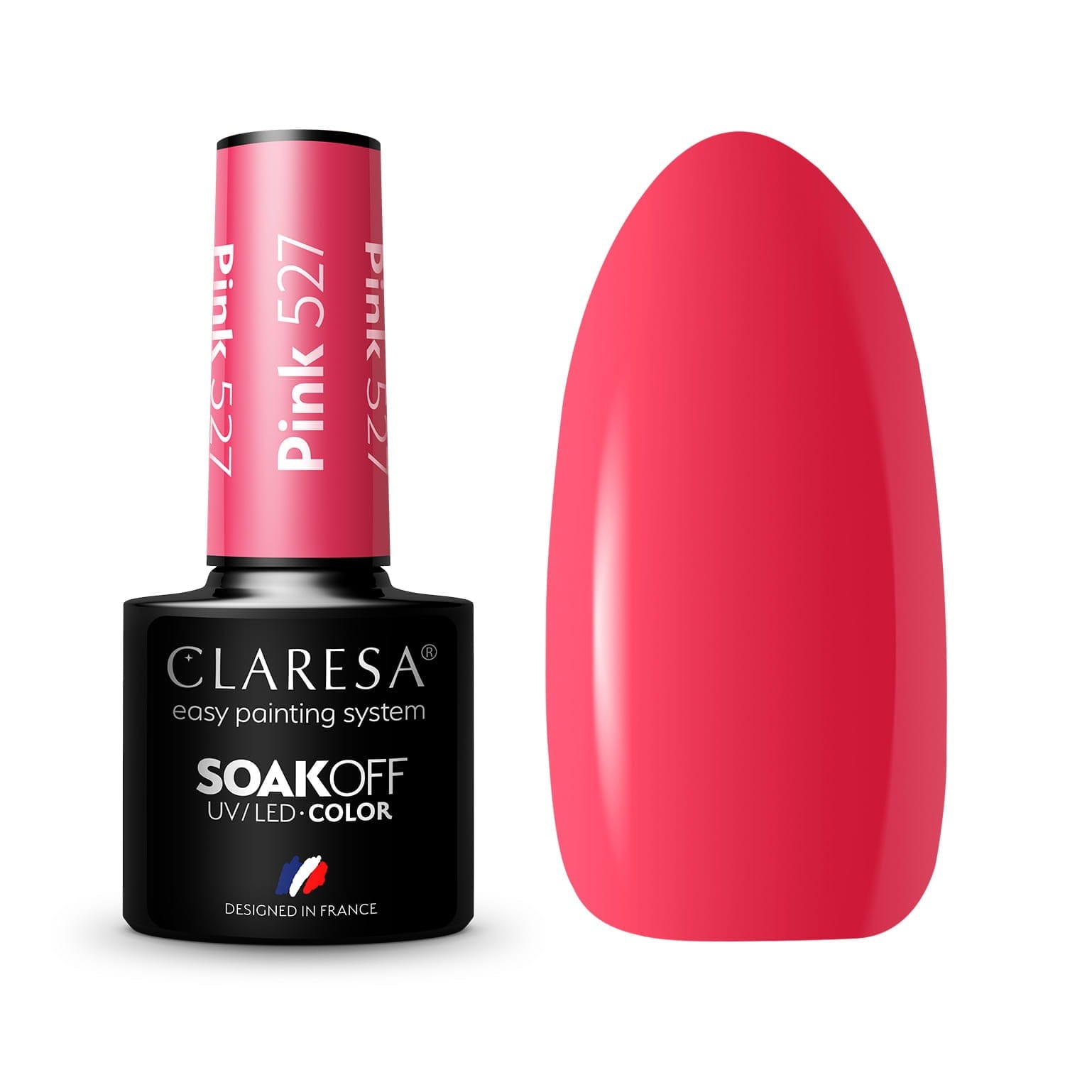 Claresa Ημιμόνιμο βερνίκι PINK 527 5g