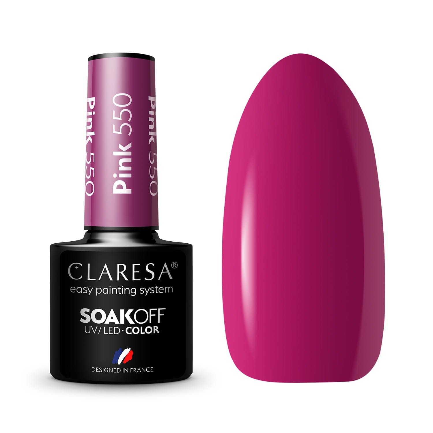 Claresa Ημιμόνιμο βερνίκι PINK 550 5g