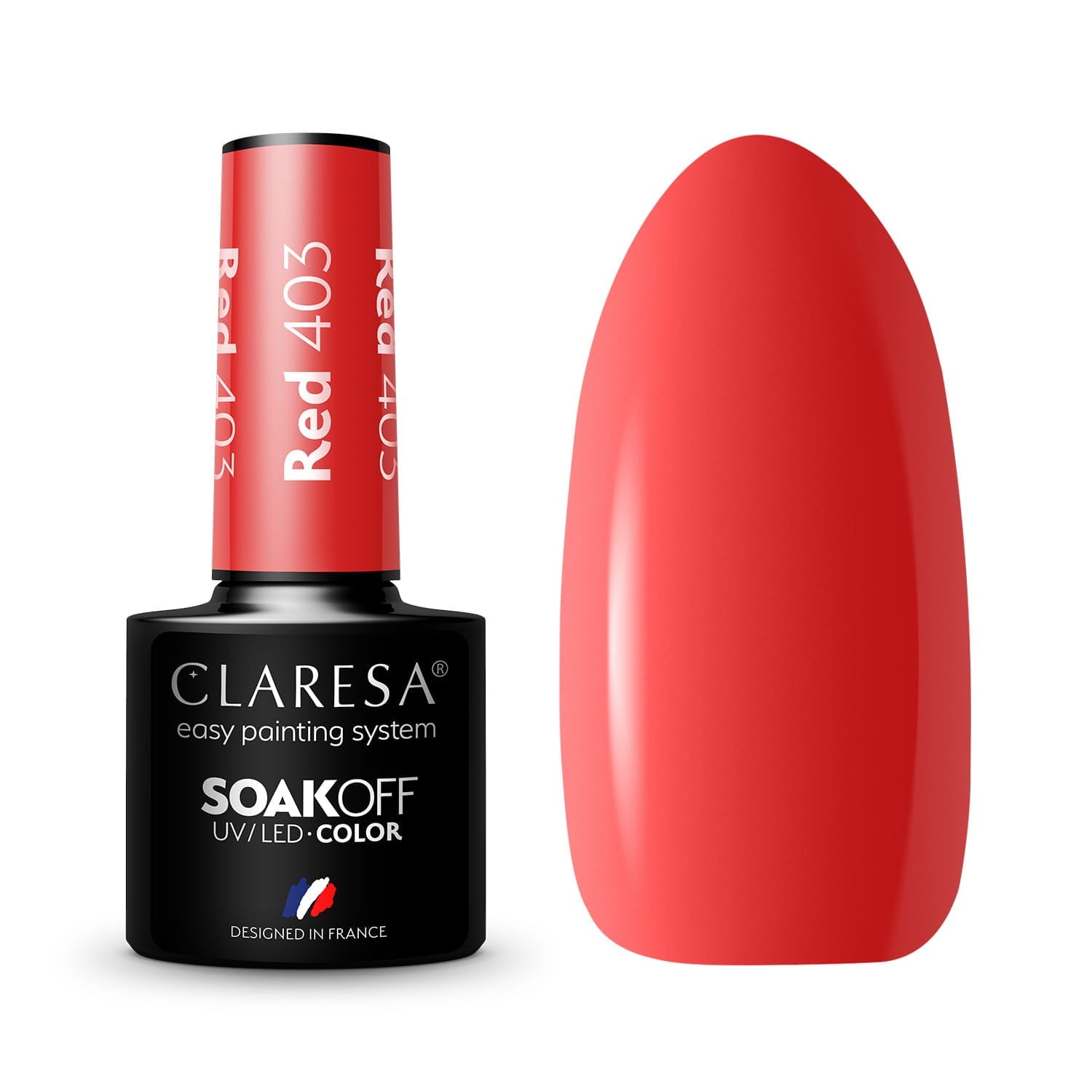 Claresa Ημιμόνιμο βερνίκι RED 403 5g